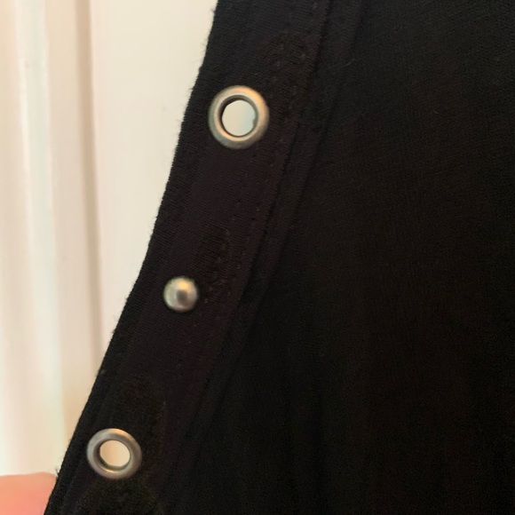 Black Embellished Lavender Field Top - Picture 3 of 3